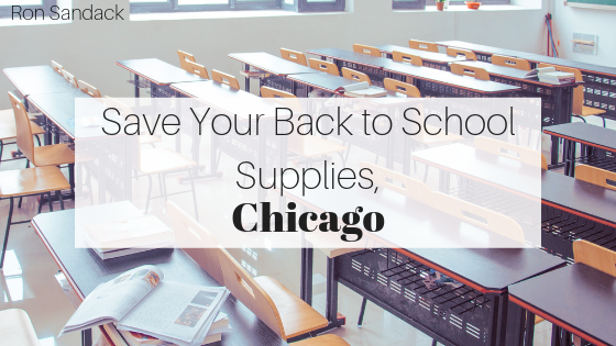 Save Your Back to School Supplies, Chicago